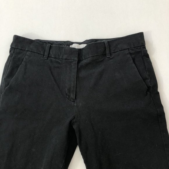 Gap Pants Women's 8A Black Two Way Stretch Straight Leg Pants Size 8A (32x26) - Picture 5 of 14